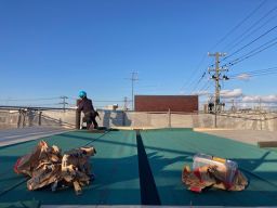 土台敷きから3日で防水完了！ アイキャッチ画像