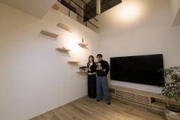 夢だったキャットウォークと大空間リビングを叶えてもらいました アイキャッチ画像